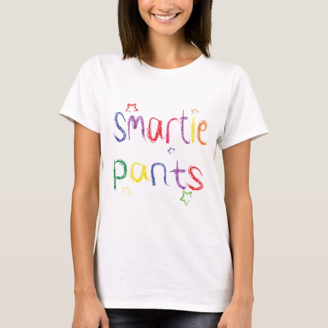 Camiseta Smartie arfa parabéns do divertimento (Frente)