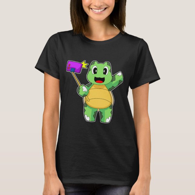 Camiseta Smartphone Tartaruga (Frente)