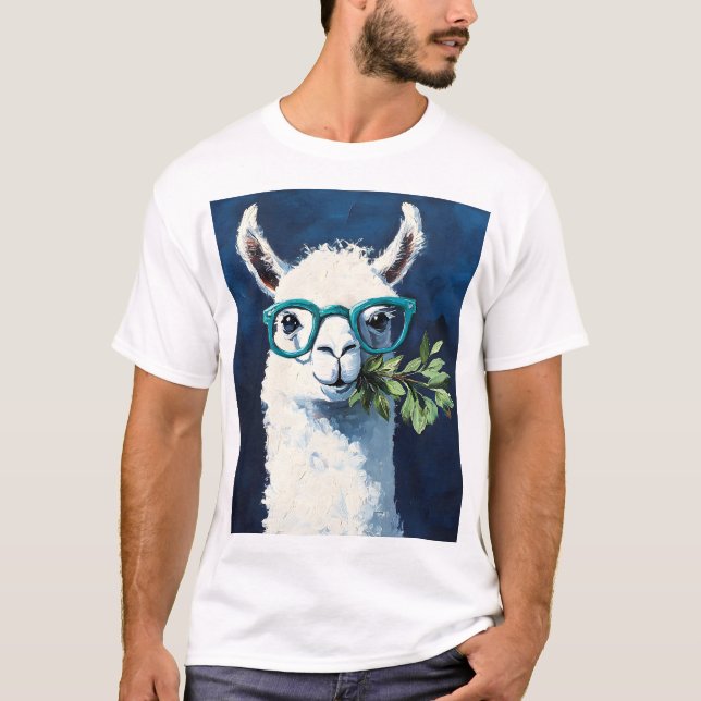 Camiseta Smarty Llama Chic (Frente)