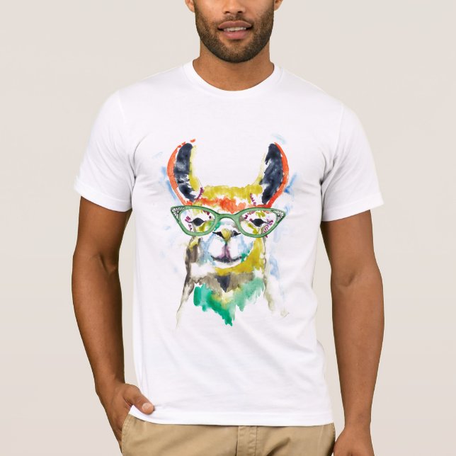 Camiseta Smarty Pants Llama (Frente)