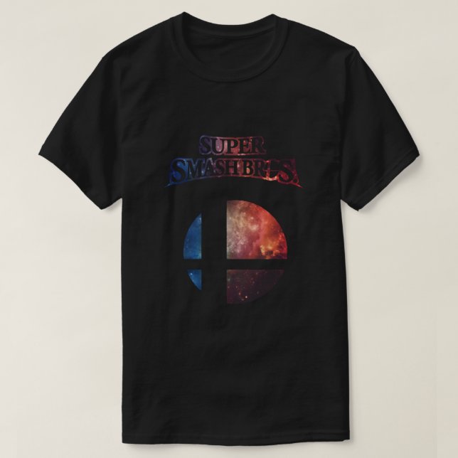 Camiseta Smash bros Minimalista Nebula Design Classic (Frente do Design)