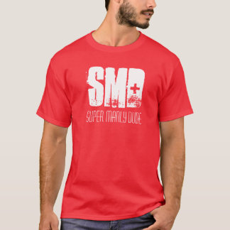Camiseta SMD, T viril super do gajo