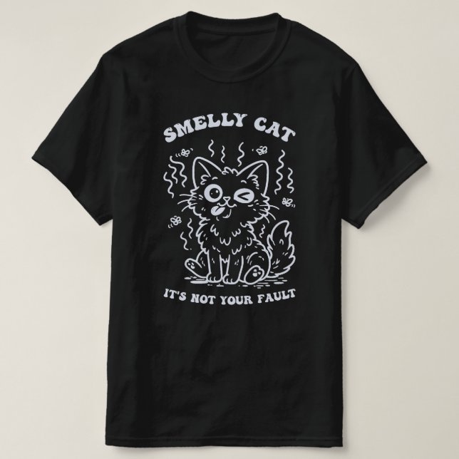 Camiseta Smelly Cat Iconic Song (Frente do Design)
