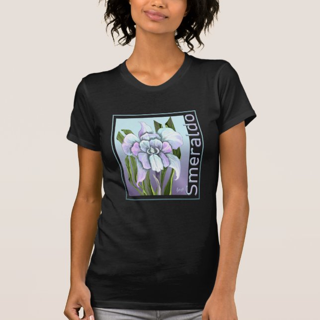 Camiseta Smeraldo Flower T-Shirt (Frente)