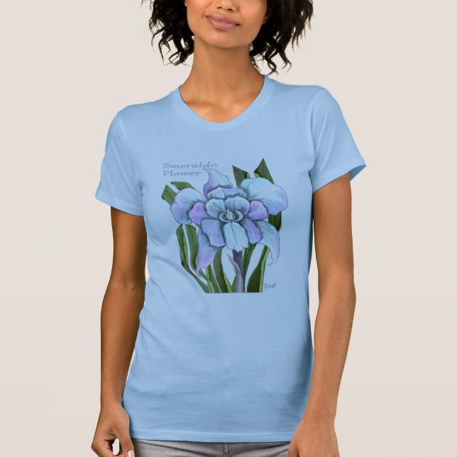 Camiseta Smeraldo Flower T-Shirt (Frente)