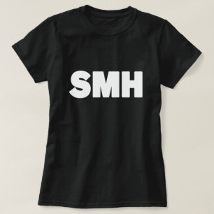 Camiseta SMH   Texto Slang T-Shirt