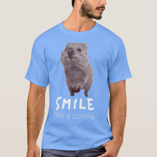 Camiseta SMILE como uma ilha rochosa da ilha ocidental da A