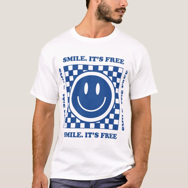 Camiseta Smile It's Free (Frente)