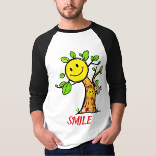 Camiseta "Smile Tree" - Víblias Positivas