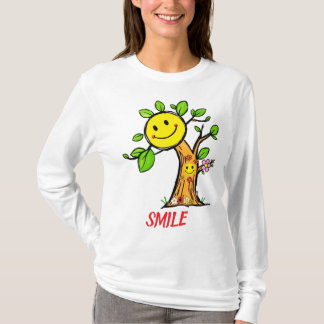 Camiseta "Smile Tree" - Víblias Positivas
