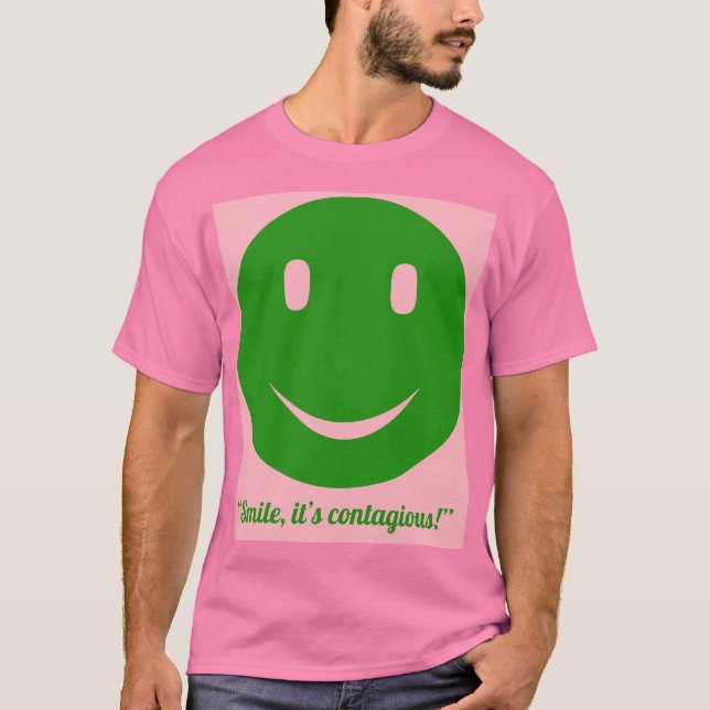 Camiseta Smiles,it's contagious (Frente)