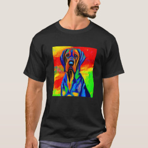 Camiseta Smiletepets Bloodhound Puppy Dog Pop