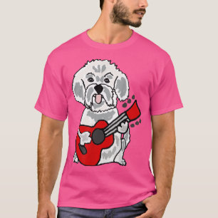 Camiseta Smiletodaytees Funny Bichon Frise Dog Brincando