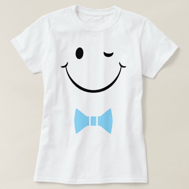 Camiseta smiley-camisa (Frente do Design)