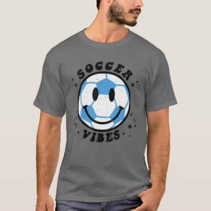 Camiseta Smiley face Vintage Retro Soccer Vibes Anos 80 90'