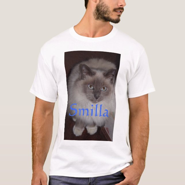 Camiseta Smilla o gato de Birman (Frente)