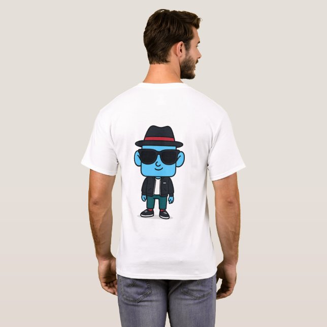 Camiseta Smilo Street Style  (Parte Traseira Completa)