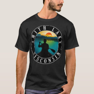 Camiseta Smith Lake Wisconsin Canoeing