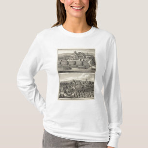 Camiseta Smith, residências de Evans