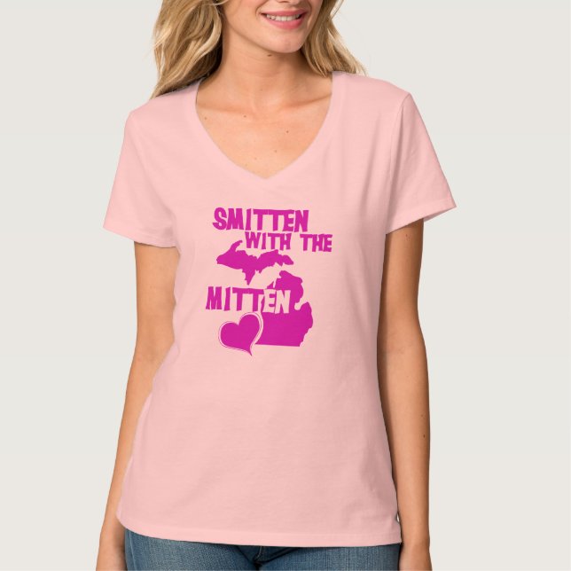 Camiseta Smitten com o Mitten (Frente)