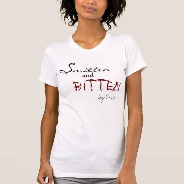 Camiseta Smitten e mordido (Frente)