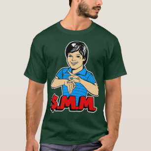 Camiseta SMM das ruas médias dos subúrbios