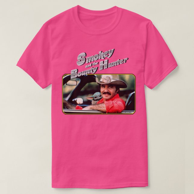 Camiseta Smokey e Pedro Pascal (Frente do Design)