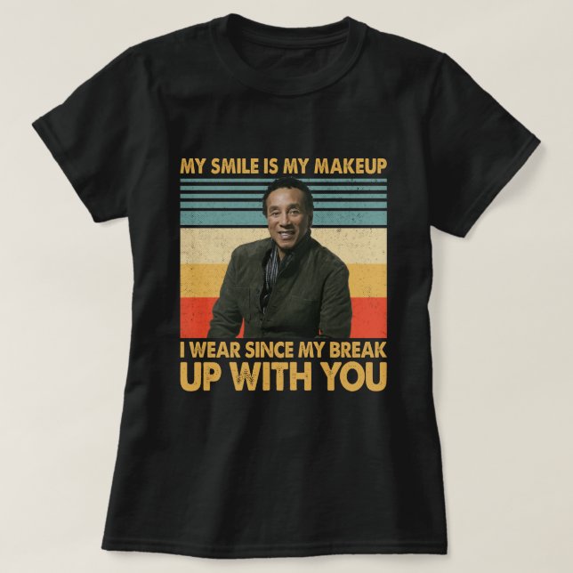 Camiseta Smokey Robinson cita - Uma vez que você é um Motow (Frente do Design)