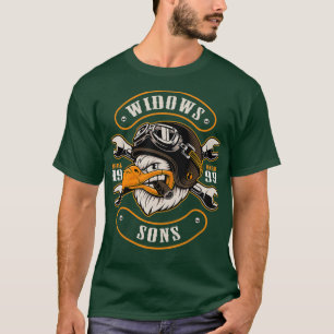 Camiseta Smokin Eagle Widows Sons Masonic