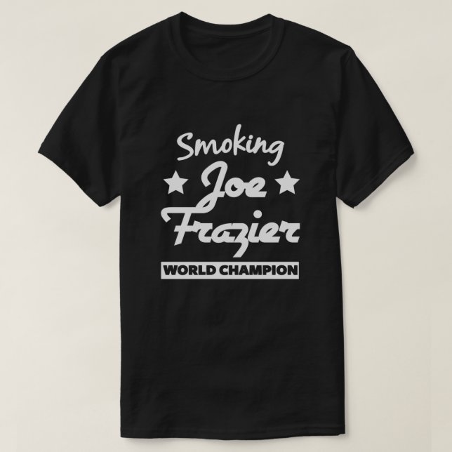 Camiseta Smokin Joe Frazier Tri-blend (Frente do Design)