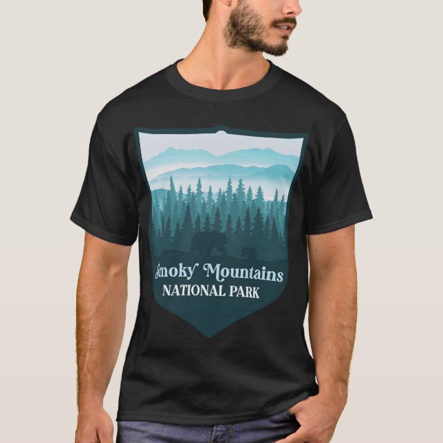Camiseta Smoky Mountains � Spirit of the Mountains (Frente)