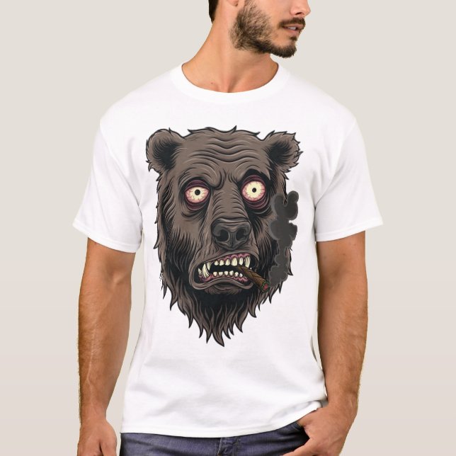 Camiseta Smoky the Bear Fantasy Style (Frente)
