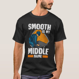 Camiseta Smooth É Meu Nome Médio, Finalizador Concreto, Eu