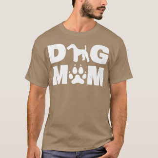 Camiseta Smooth Fo Terrier Dog Mom Best Dog Mom Ever