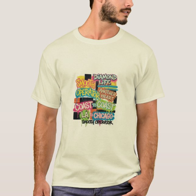 Camiseta Smooth Operator Urban Graffiti Street Art (Frente)