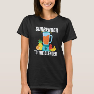 Camiseta Smoothie Vegano Saudável Renda-se ao Liquidificado