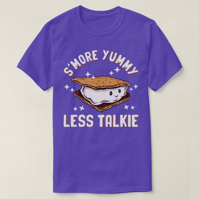 Camiseta Smore Yummy Less Talkie (Frente do Design)