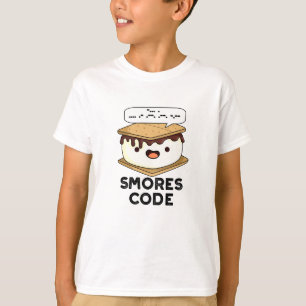 Camiseta Smores Code Engraçado Comida Pun