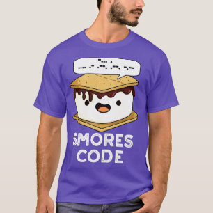 Camiseta Smores Code Engraçado Comida Pun