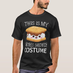 Camiseta Smores Sandwich Cute Camping Kawaii Halloween Grou