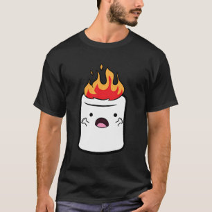 Camiseta Smores S'Mores acampando Marshmallow Halloween Mar