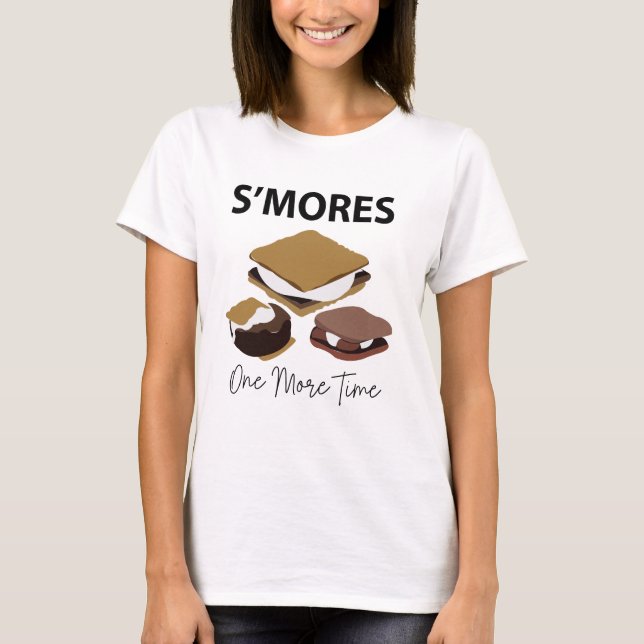 Camiseta Smores S'mores Dessert Mais Uma Vez (Frente)