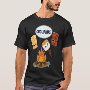 Camiseta Smores S'mores Marshmallow Campfire Camping Roasti