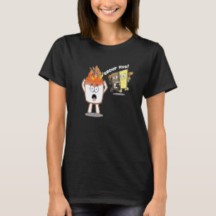 Camiseta Smores S'mores Marshmallow Camping Roasting Bonfir