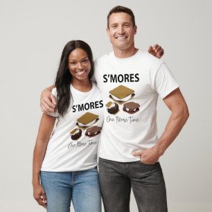 Camiseta Smores S'mores Sobremesa Mais Uma Vez Smore