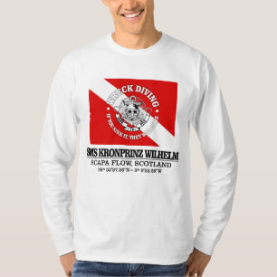 Camiseta SMS Kronprinz Wilhelm (melhores destroços)