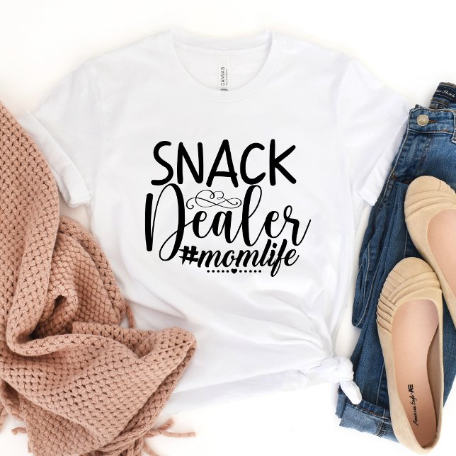 Camiseta Snack Dealer #MãeLife (Criador carregado)