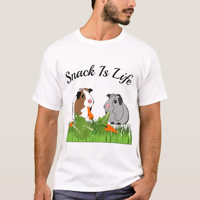 Camiseta Snack É A Vida (Frente)