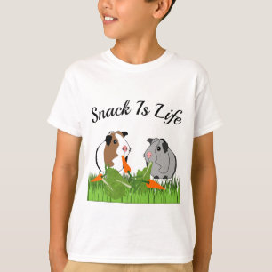 Camiseta Snack É A Vida