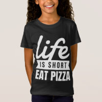 Snacks Divertidos A Vida É Uma Comida De Pizza Cur